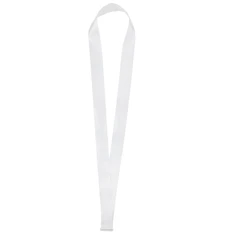 Лента для медали с пряжкой Ribbon, белая фото