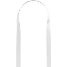 Лента-подвеска к новогодним шарам, М, белая фото