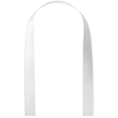 Лента-подвеска к новогодним шарам, S, белая фото