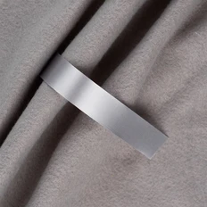 Лента сатиновая Satin 20 XL, 200 см, серая фото