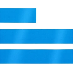 Лента сатиновая Satin 20 XXL, 230 см, голубая фото