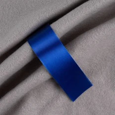 Лента сатиновая Satin 35 L, 120 см, синяя фото