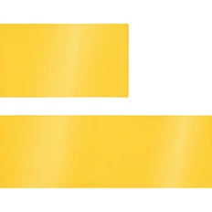 Лента сатиновая Satin 35 XL, 170 см, желтая фото