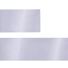 Лента сатиновая Satin 35 XL, 190 см, серая фото