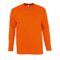 Лонгслив мужской Sol's Monarch 150, оранжевый фото