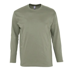 Лонгслив мужской Sol's Monarch 150, хаки фото