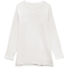 Лонгслив унисекс Teplo Siluetti Fuori, белый фото