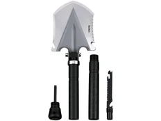 Лопата складная мини Nextool, серебристая / черная фото