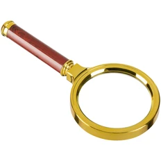 Лупа Lukema, золотая / коричневая фото