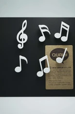 Магнит Memody Magnet, 6 шт, белый фото