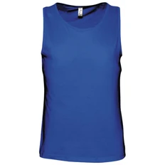 Майка мужская Sol's Justin 150, ярко-синяя фото