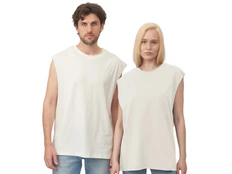 Майка оверсайз Berlin, белая фото