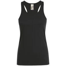 Майка женская Sol's Justin Women, черная фото