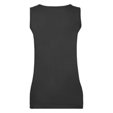 Майка женская Fruit of the Loom Lady-Fit Valueweight Vest 160, черная фото
