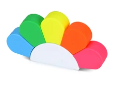 Маркер Цветок, разноцветный фото