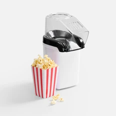Машина для приготовления попкорна Crisp Twist, белая фото
