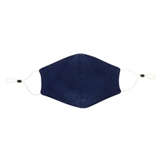 Маска для лица двухслойная многоразовая XD Collection, синяя фото