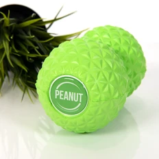 Массажер-валик для спины Peanut, серый фото