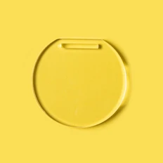 Медаль из акрила Glory в подарочной упаковке, прозрачная фото