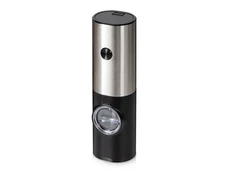 Мельница электрическая для соли и перца Grind, черная / серебристая фото