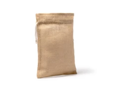 Мешочек из натурального джута Parma, бежевая фото