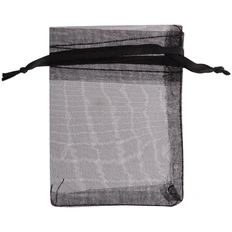 Мешочек подарочный Gauze, черный фото