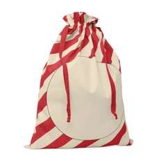 Мешок Large Santa Cotton Bag, красный фото