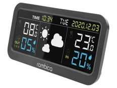 Метеостанция Rombica BoxCast 1 WTS, черная фото