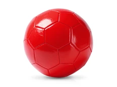 Мяч футбольный Fabio, красный фото