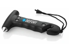 Молоток для разбивания стекла автомобиля, черный фото