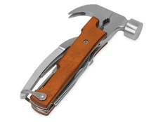 Мультиинструмент с молотком Bro, коричневый / хром фото