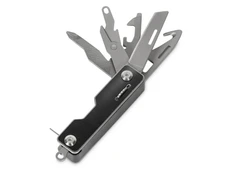 Мультитул компактный складной с фиксатором Roq Canto 10 в 1, черный / хром фото