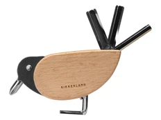 Мультитул Kikkerland Bird, серый / крафт фото