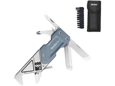 Мультитул-ключ с набором бит Nextool Light Wrench W1, серый фото