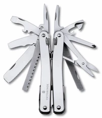 Мультитул Victorinox SwissTool Spirit, 26 функций, серебристый фото