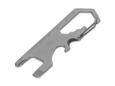Мультиинструмент Carabiner, серебристый фото