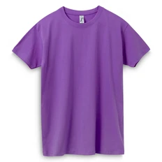 Футболка мужская Sol's Imperial 190, фиолетовая фото