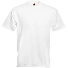 Футболка мужская Fruit of the Loom Super Premium T 190, белая фото