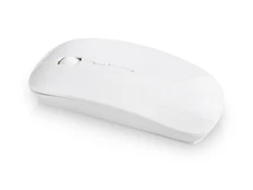 Мышь оптическая беспроводная Desmo в кейсе, белая фото