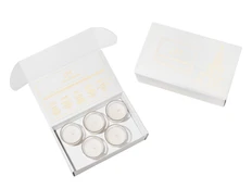 Набор ароматических свечей, 5*50 мл, белый фото