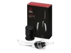 Набор акссесуаров для вина Master of Wine Positano, черный фото