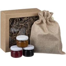 Набор Berrysta: три джема и черный чай, дикая ягода фото