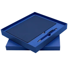 Набор Bplanner Business: ежедневник, ручка, синий фото