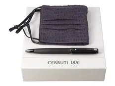 Набор Cerruti 1881: маска защитная, ручка шариковая, черный фото