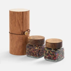 Набор чая Savorise: черный чай и чай на основе каркаде и ягод, коричневый фото