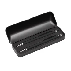 Набор Chili Aurora: ручка шариковая, карандаш механический, soft touch, черный фото