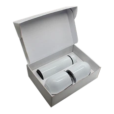 Набор Cofer Hot Box C2 White: термос, кофер - 2 шт, белый фото