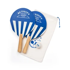 Набор для фрескобола Summer Club в чехле, белый / синий фото