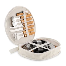 Набор для пикника на 2 персоны Hudson, бежевый фото