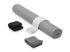 Набор для спорта Virasana: коврик, фитнес-резинки, серый / черный фото